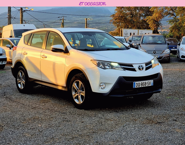 voiture occasion TOYOTA RAV4 à la Réunion disponible sur noutlauto.re
