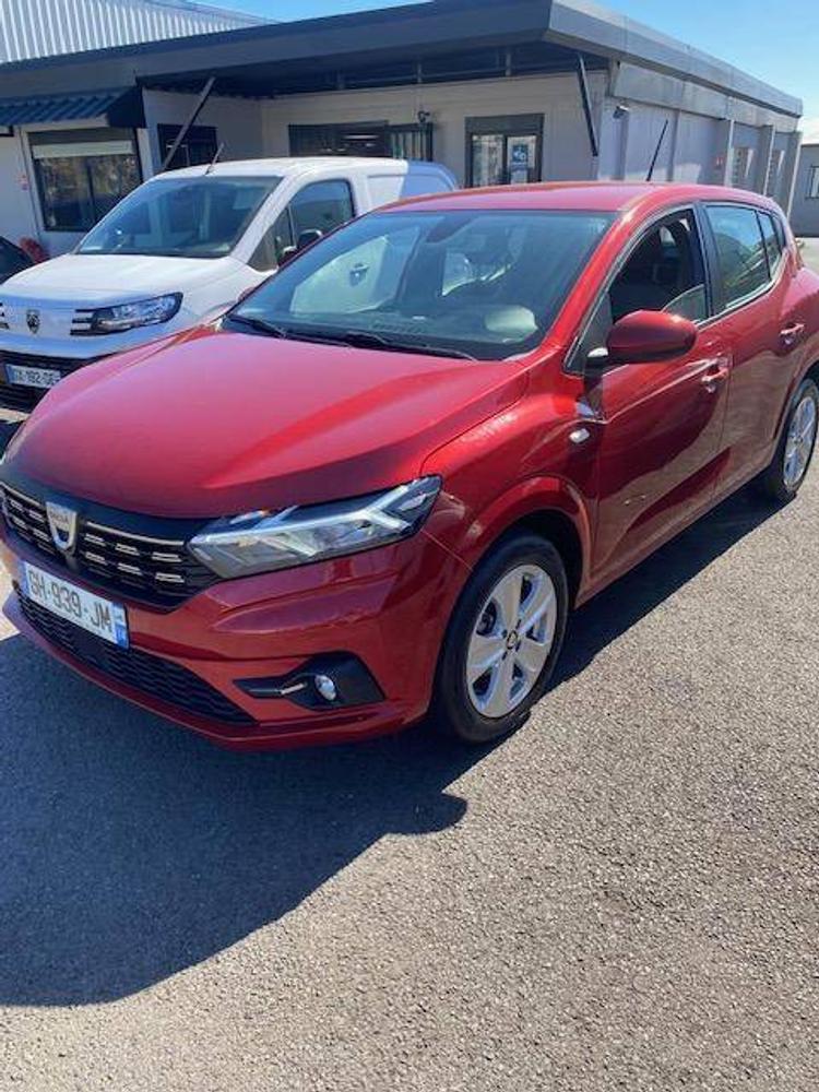 voiture occasion DACIA  SANDERO à la Réunion disponible sur noutlauto.re