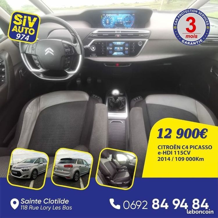 voiture occasion CITROEN C4 PICASSO à la Réunion disponible sur noutlauto.re